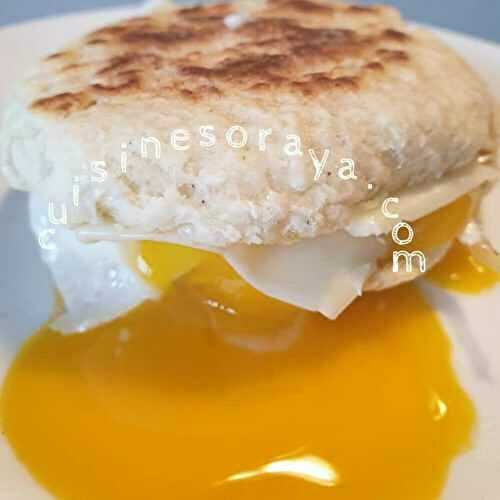 Egg muffin avec pain au skyr express