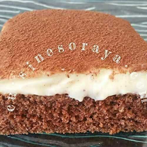 Gâteau chocolat crème de lait