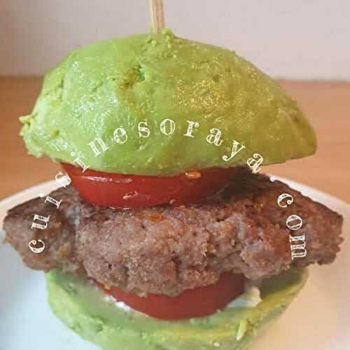 Hamburger avocat à la viande