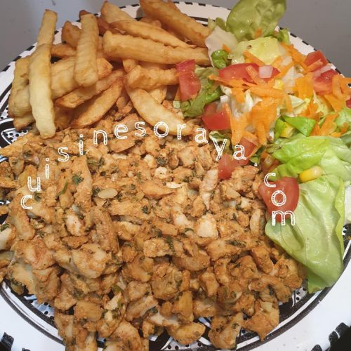 Kebab maison à la poêle