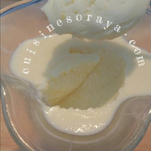 Mousse au citron et au fromage blanc