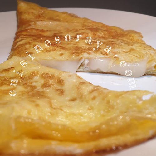 Omelette au chèvre