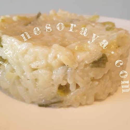 Risotto aux poireaux