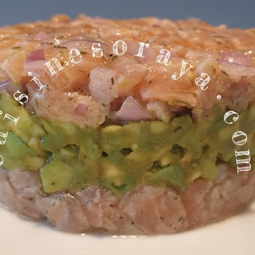 Tartare saumon avocat