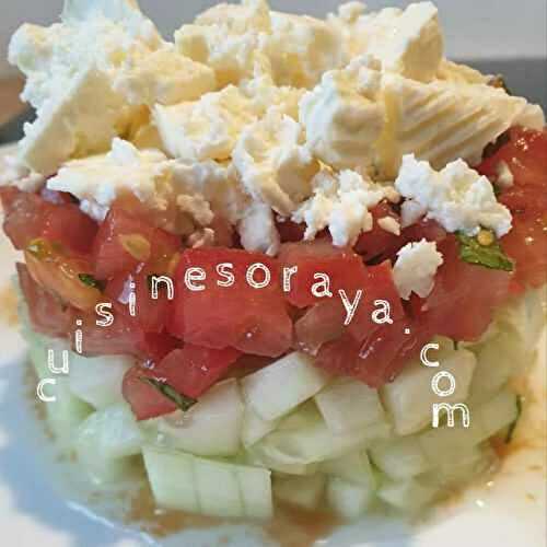 Tartare végétarien à la feta