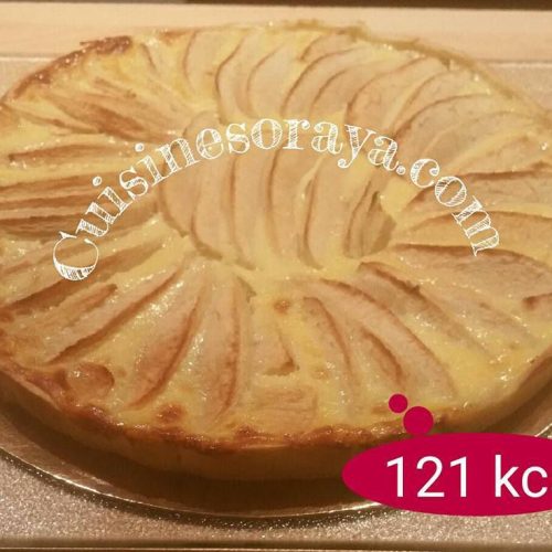 Tarte aux pommes alsacienne