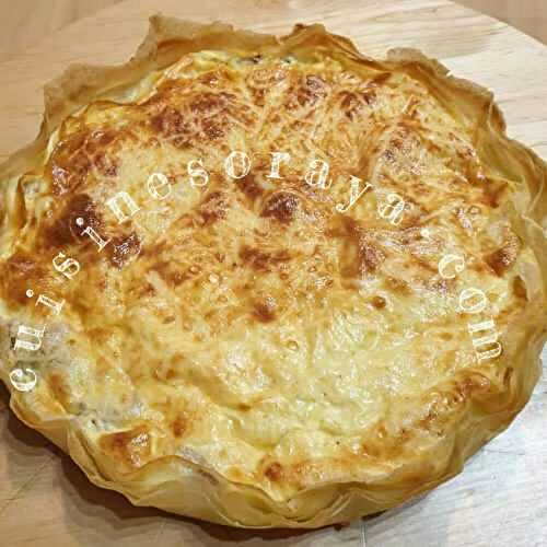 Tarte croustillante au thon