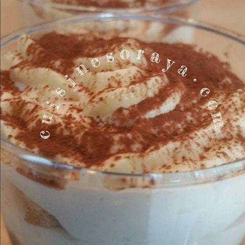 Tiramisu traditionnel (sans alcool)