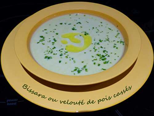 Bissara ou velouté de pois cassés