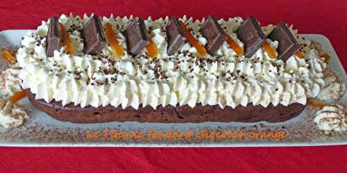 Le Titanic fondant chocolat-orange