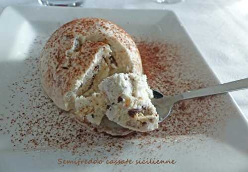 Semifreddo cassate sicilienne