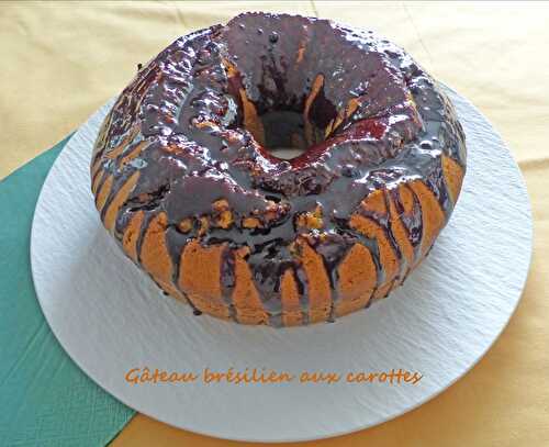 Gâteau brésilien aux carottes - Bataille Food # 86 - Croquant Fondant Gourmand