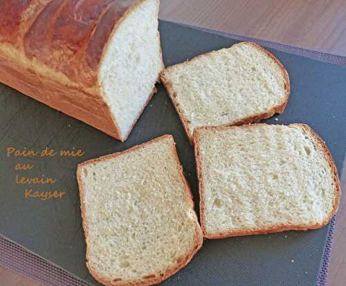 Pain de mie au levain Kayser