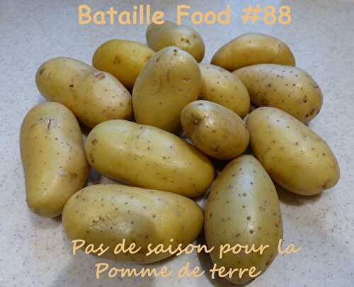 Bataille Food # 88 - Annonce du thème