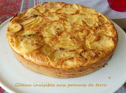 Gâteau invisible aux pommes de terre