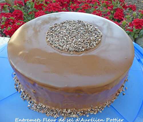 Entremets Fleur de sel d'Aurélien Pottier