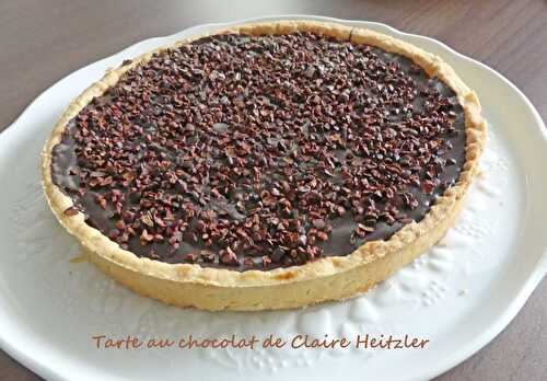 Tarte au chocolat de Claire Heitzler