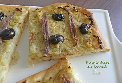 Pissaladière au fenouil - Foodista challenge # 77