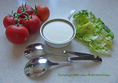 Vinaigrette au thermomix