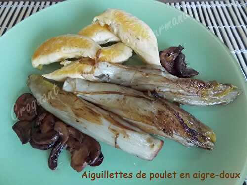 Aiguillettes de poulet à l'aigre doux