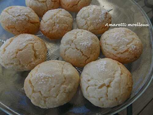 Amaretti moelleux ou amaretti morbidi