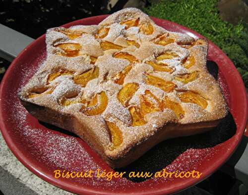 Biscuit léger aux abricots