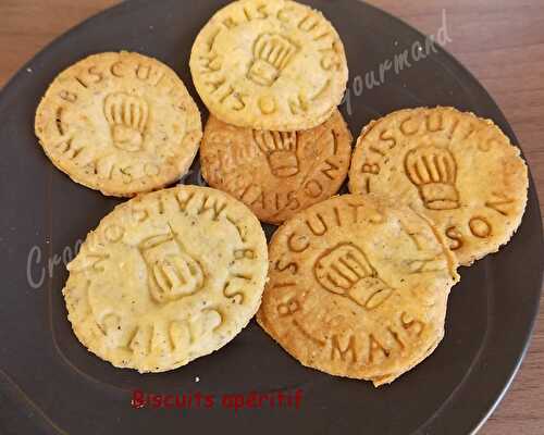 Biscuits pour l'apéritif.