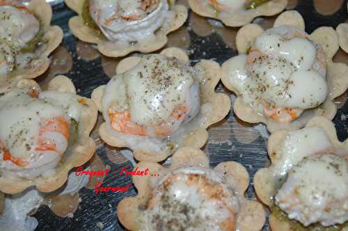 Bouchées aux crevettes