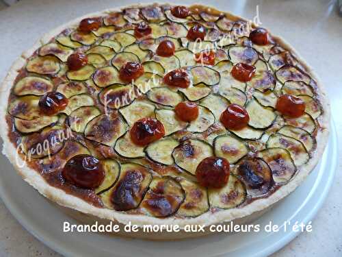 Brandade de morue aux couleurs de l'été