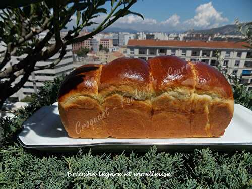 Brioche légère et moelleuse