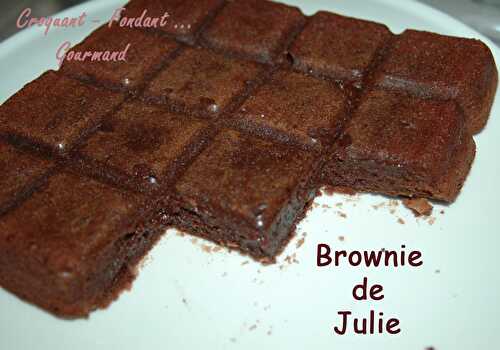 Brownie de Julie.