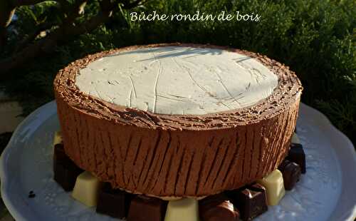 Bûche rondin de bois