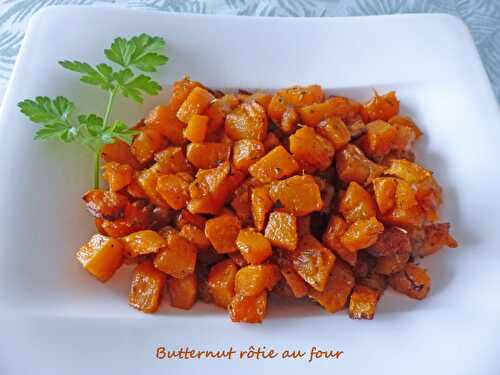 Butternut rôtie au four