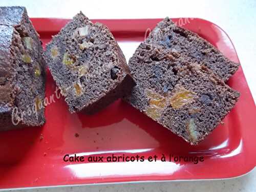 Cake abricots-orange