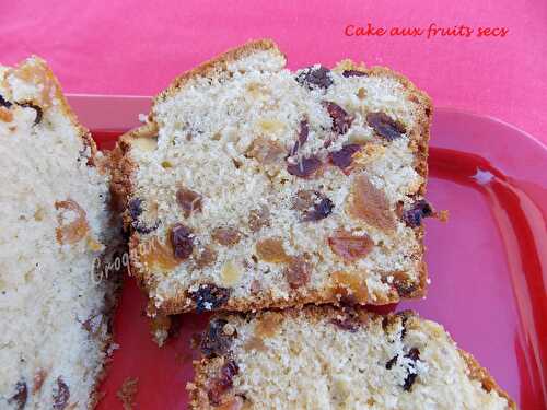 Cake aux fruits secs