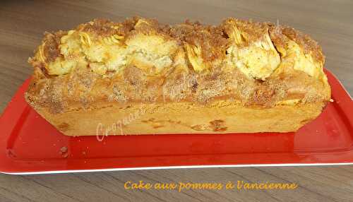 Cake aux pommes à l'ancienne - Recettes autour d'un ingrédient # 22