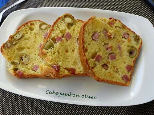 Cake jambon-olives