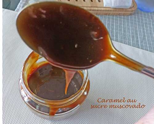 Caramel au sucre muscovado