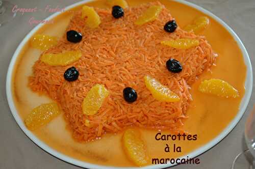 Carottes à la marocaine