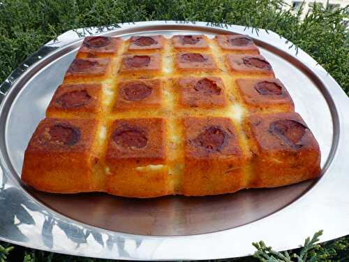 Carrés au chorizo
