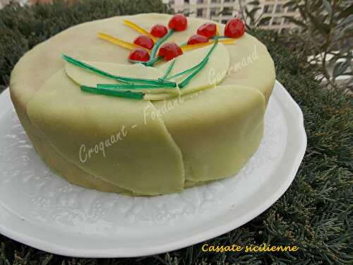 Cassate sicilienne