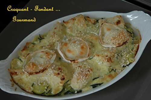 Cassolettes courgettes-poulet