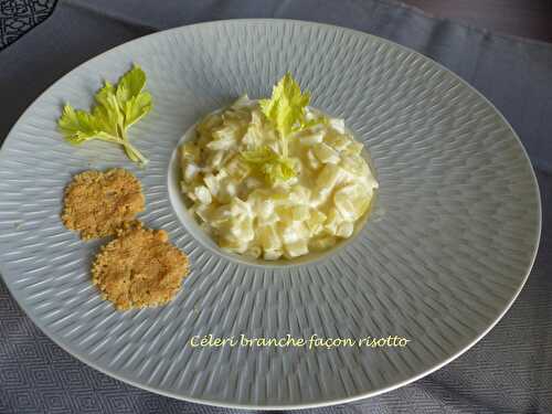 Céleri branche façon risotto