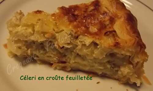 Céleri en croûte feuilletée.