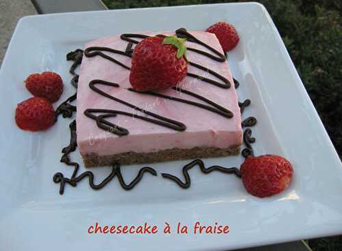 Cheesecake fraise