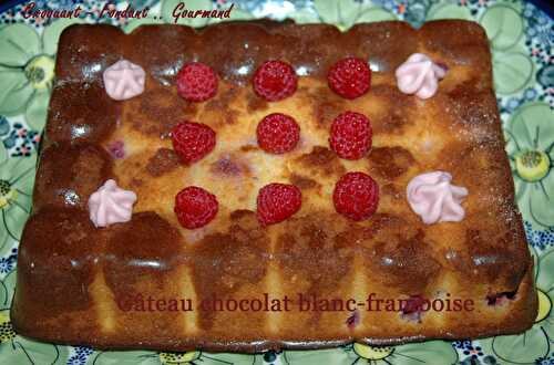 Chocolat blanc-framboises