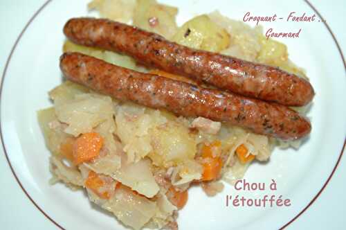 Chou à l'étouffée