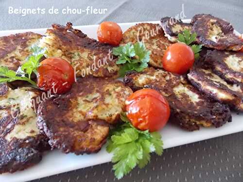 Chou-fleur en beignets