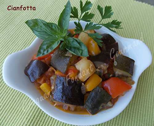 Cianfotta ou ratatouille napolitaine