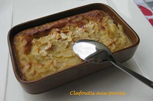 Clafoutis aux poires